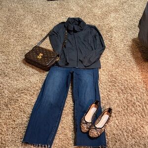 Prana Charcoal Jacket Size XL